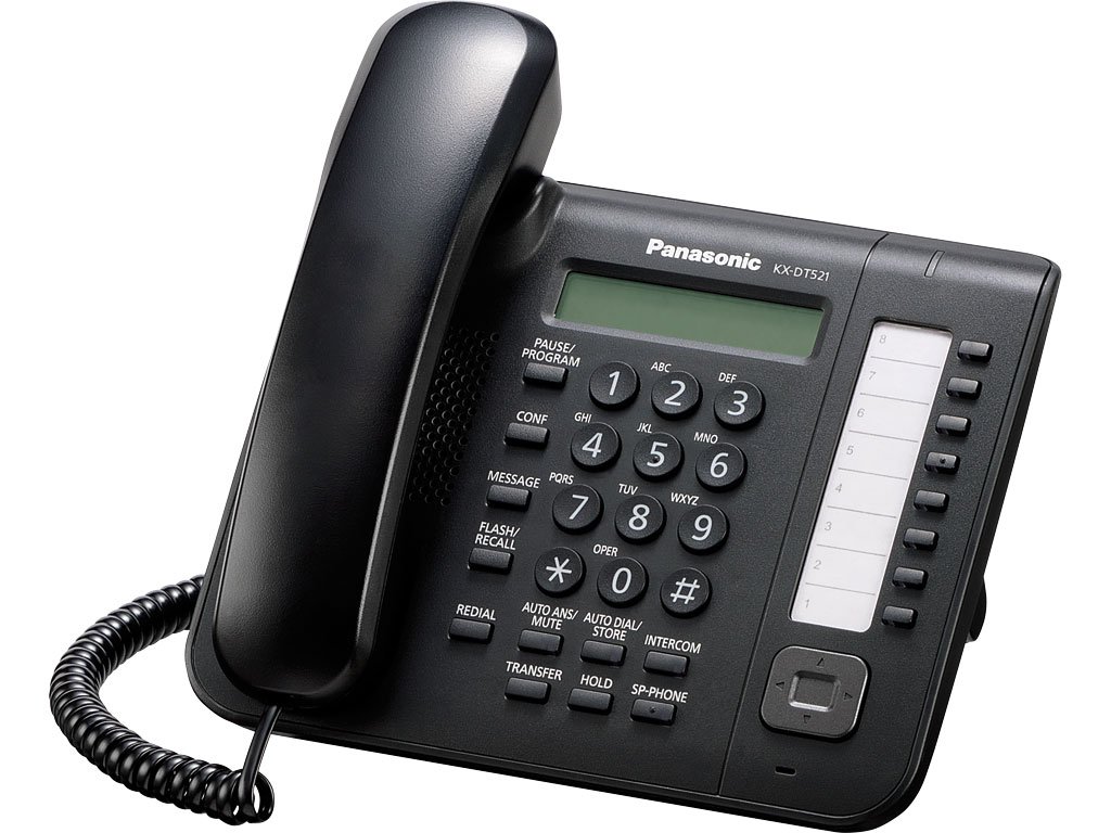 その他 Panasonic kxl-800an Panasonic 8 botões 1 linha retroiluminado LCD display digital